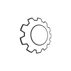 Gear Logo Template vector icon illustration