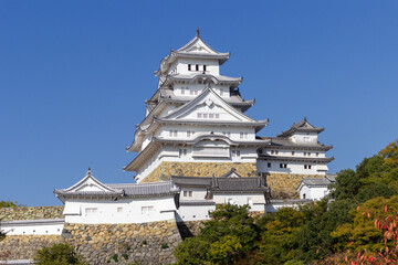 The beautiful castle of Himeji (Japan)