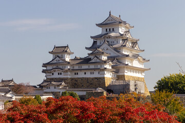 The beautiful castle of Himeji (Japan)