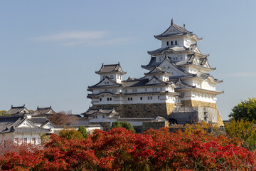 Obraz premium The beautiful castle of Himeji (Japan)