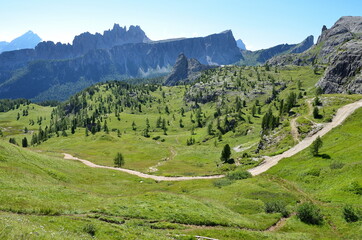 Tipical italian alpin landscape