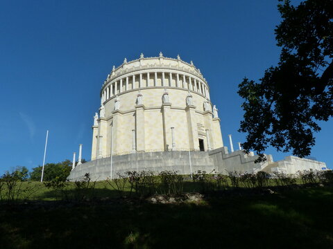 Befreiungshalle ("Hall of Liberation") upon Mount Michelsberg. Kelheim-Bavaria, Germany
