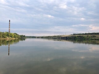 Obraz premium view of the river