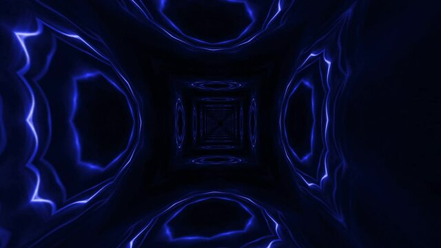 Abstract Cyberspace Animation Background, Loop, 4k

