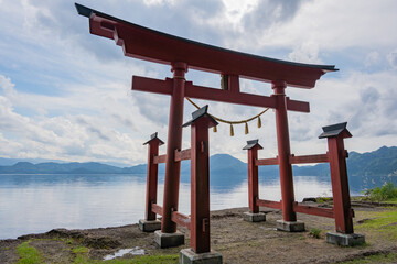 御座石神社の鳥居
