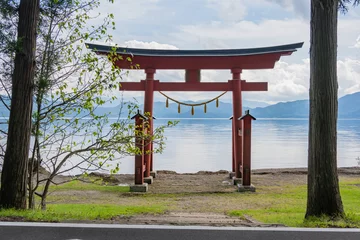 Gordijnen 御座石神社の鳥居 © 晃一 角田
