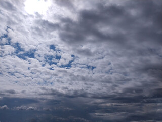 Obraz premium Wolken nachmittag