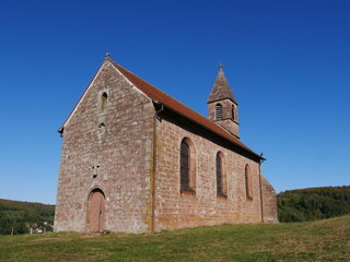 Fototapeta premium Haute chapelle de Saint Quirin en Moselle. France