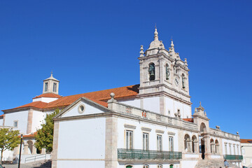Fototapeta na wymiar Church of Nossa Senhora da Nazare, Sitio, Portugal 
