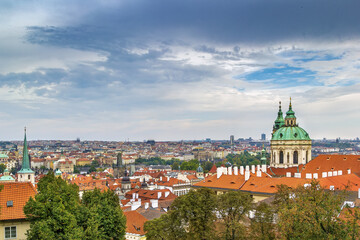 Fototapeta premium view of Prague, Czech republic