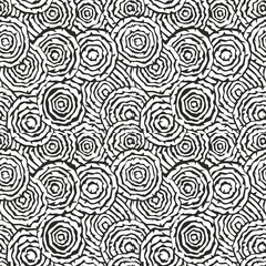 Abstract background. circles and lines vector illustration of seamless pattern