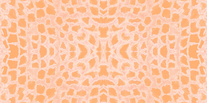 Camouflage Snake Watercolor Design. 