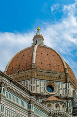 Fototapeta premium Brunelleschi's dome in Florence Cathedral