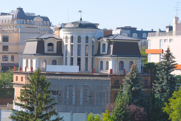 Fototapeta na wymiar Residential buildings Kiev