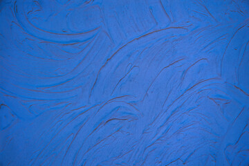 Obraz premium Blue texture of old plaster