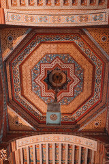 detail of a ceiling