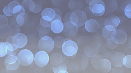 玉ぼけと青色の落ち着いた抽象的な背景イメージ
