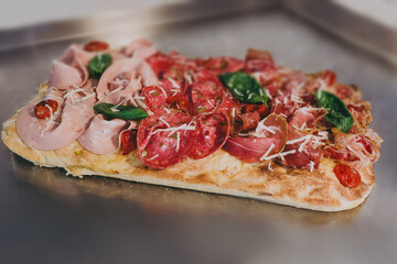 food photos italian pizza duck chicken