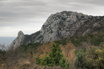 Mount Koshka (Cat) in Simeiz (Crimea)