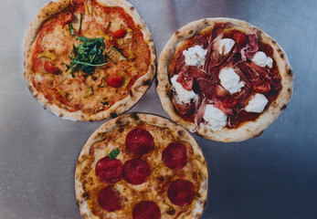 food photos italian pizza duck chicken © Karolina