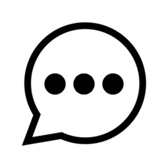 text bubble icon design vector