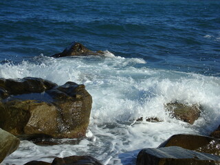 The waves.Sea.Stones