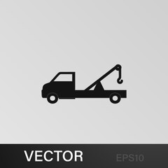 freight tractor icon. Element of car type icon. Premium quality graphic design icon. Signs and symbols collection icon for websites, web design, mobile app