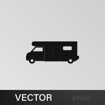 car house on wheels icon. Element of car type icon. Premium quality graphic design icon. Signs and symbols collection icon for websites, web design, mobile app