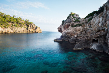 Sunrise at Deia Beach, Mallorca, Spain