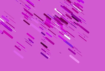 Light Purple vector background with straight lines.