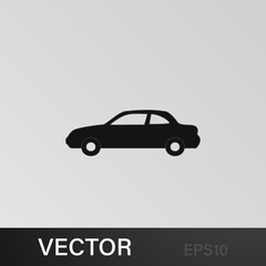 Two door car icon. Element of car type icon. Premium quality graphic design icon. Signs and symbols collection icon for websites, web design, mobile app