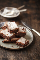 Chocolate Brownie Pie