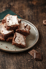 Chocolate Brownie Pie