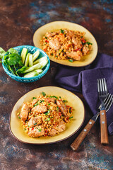 Cous Cous whit meat and vegetables