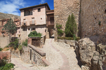 Water Portal in Albarracin, Teruel, Spain