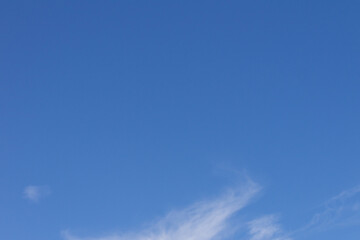 blue sky with beautiful natural white clouds