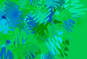 Light Blue, Green vector texture with colored lines.