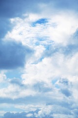 Clouds in sky