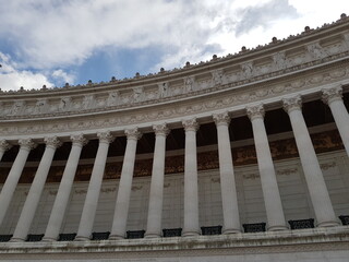 Vittorio Emanuele II monument in Rome. Italy