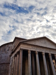 The Pantheon in Rome, Italy