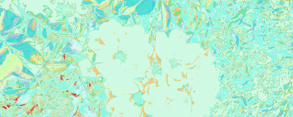Obraz na płótnie Canvas Orange Floral Background. Bright Forest Splash. Green Elegance Banner. Ice Stylish Poster. Azure Summer Decoration. Blue Multicolor Illustration. Pastel Abstract Postcard.