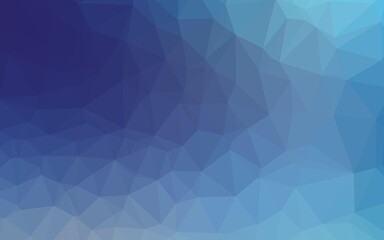 Light BLUE vector blurry triangle texture. Geometric illustration in Origami style with gradient. Brand new design for your business.