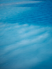 Geothermal pool of blue water near the Blue Lagoon, Reykjanes Iceland.
