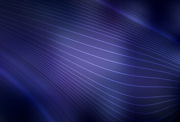 Dark Purple vector glossy abstract backdrop.