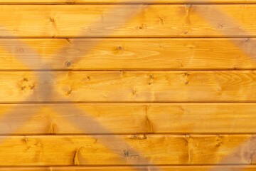 Wooden background. Wooden boards,  planks, lining behind the fence.