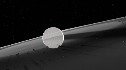 Weltraum Planet Hintergrund 4K
