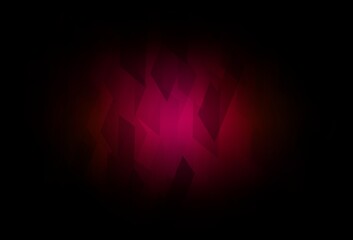 Dark Pink vector backdrop with rhombus.