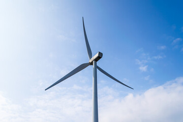 wind turbine against sky