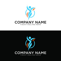 Woman's face in flower leaves,Logo Concept for Beauty Salons and Spa.