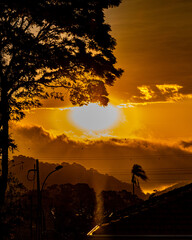 Por do Sol - Paranapiacaba